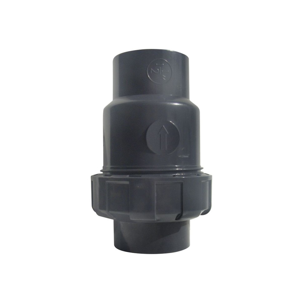 Обратный клапан пластиковый для воды. Обратный клапан ПВХ 63. Обратный клапан шаровый ПВХ Aquaviva. Обратный клапан 63 мм. Предохранительный обратный клапан ПВХ.